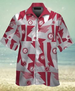 Alabama Crimson Tide Hawaiian Shirt Tropical Elegance Design Short Sleeve