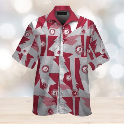 Alabama Crimson Tide Hawaiian Shirt Tropical Elegance Design Short Sleeve