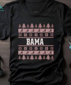 Alabama Crimson Tide Holiday Christmas Tree T Shirt