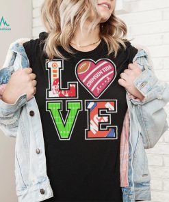 Alabama Crimson Tide Love Football Shirt