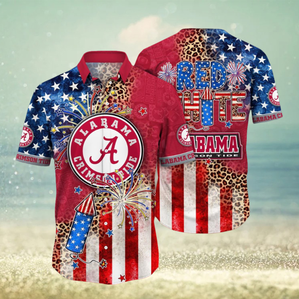 Alabama Crimson Tide NCAA1 Hawaii Shirt Independence Day Alabama Crimson Tide NCAA1 Hawaii Shirt Independence Day