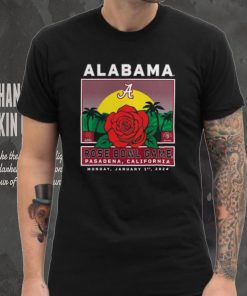 Alabama Crimson Tide Rose Bowl Game 2024 Shirt