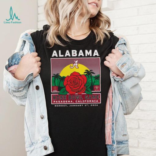 Alabama Crimson Tide Rose Bowl Game 2024 Shirt