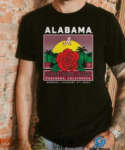 Alabama Crimson Tide Rose Bowl Game 2024 Shirt