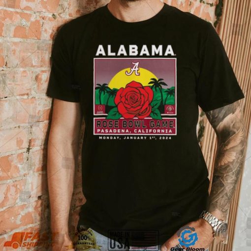 Alabama Crimson Tide Rose Bowl Game 2024 Shirt