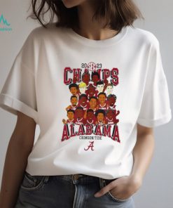 Alabama Crimson Tide SEC Champs Mens Basketball 2023 Players T Shirt