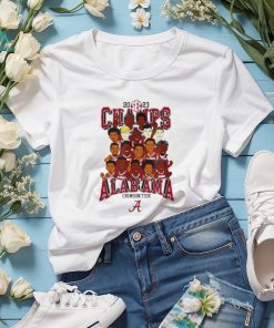 Alabama Crimson Tide SEC Champs Mens Basketball 2023 Players T Shirt