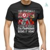 NFL New Orleans Saints Mickey Mouse Donald Duck Goofy Football Shirt T Shirt