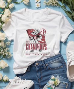 Alabama Crimson Tide SEC Football Conference Champions Mascot Flag 2023 T Shirt