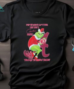 Alabama crimson tide team NFL roll tide even the grinch can’t steal the tide’s christmas pride mascot T Shirts