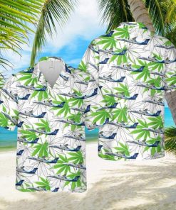 Alaska Airlines Bombardier Q400 Summer Beach Gift 3D Hawaiian Shirt