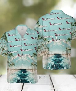 Alaska Airlines Q400 UM Summer Beach Gift 3D Hawaiian Shirt