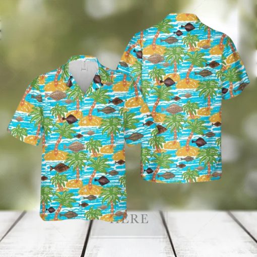 Alaska Halibut Hawaiian Shirt For Men And Women Gift Teams Shirt