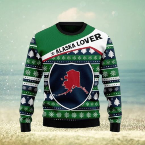 Alaska lover Christmas sweater