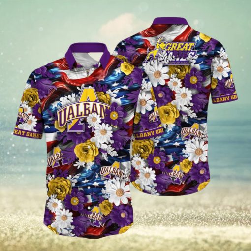 Albany Great Danes NCAA3 Hawaii Shirt Independence Day