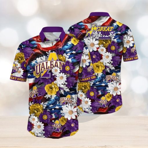 Albany Great Danes NCAA3 Hawaii Shirt Independence Day