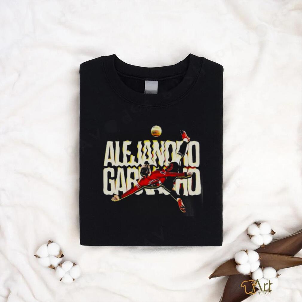 Alejandro Garnacho Manchester United Mufc Bicycle Kicks T shirt Alejandro Garnacho Manchester United Mufc Bicycle Kicks T shirt