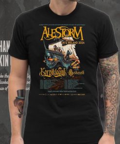 Alestorm UK & Ireland 2024 Poster shirt