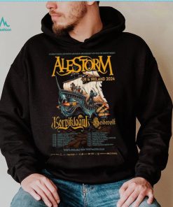 Alestorm UK & Ireland 2024 Poster shirt