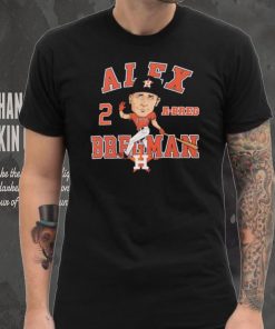 Alex Bregman Houston Astros Caricature shirt