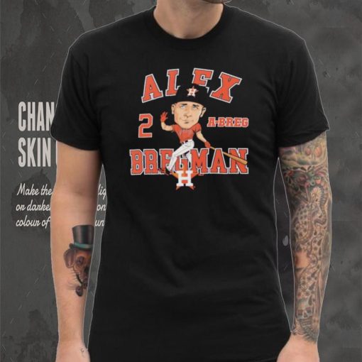 Alex Bregman Houston Astros Caricature shirt