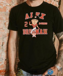 Alex Bregman Houston Astros Caricature shirt