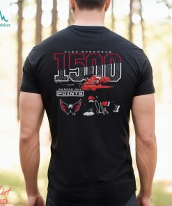 Alexander Ovechkin 1500 Career NHL points Washington Capitals signature Shirt