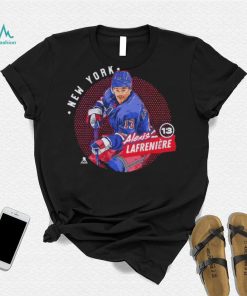 Alexis Lafreniere New York R Dots WHT Hockey Shirt