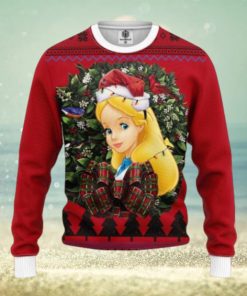 Alice In Wonderland Noel Mc ugly Christmas sweater