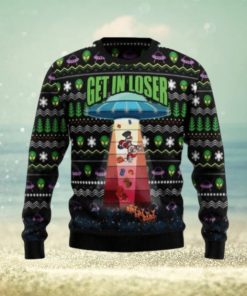 Alien Get In Loser Funny Christmas Gift Xmas Ugly Christmas Sweater