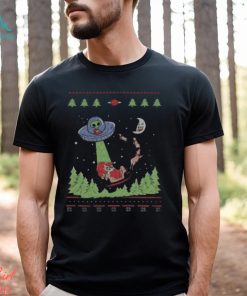 Alien Invasion Ugly Christmas Shirt