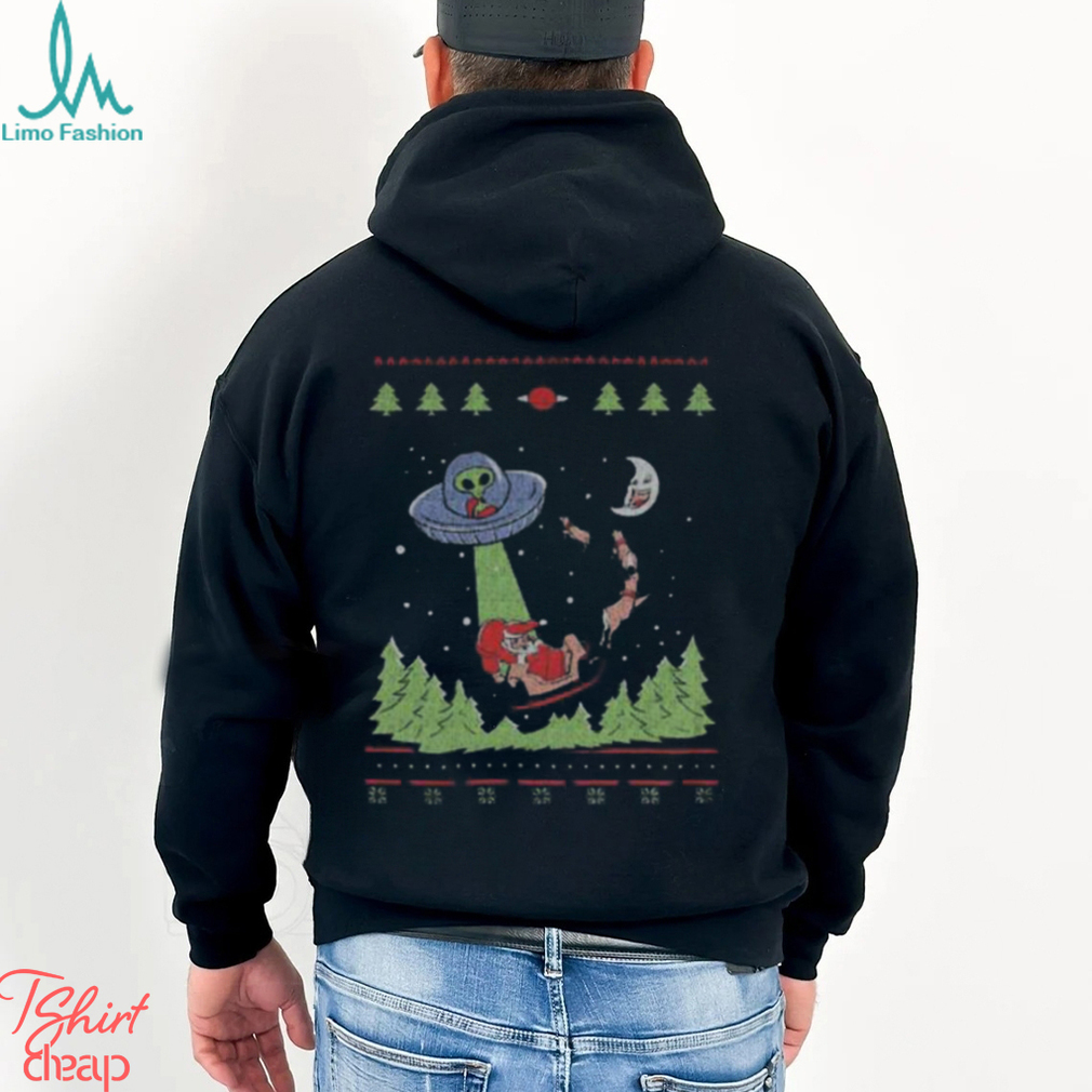 Alien Invasion Ugly Christmas Shirt Alien Invasion Ugly Christmas Shirt