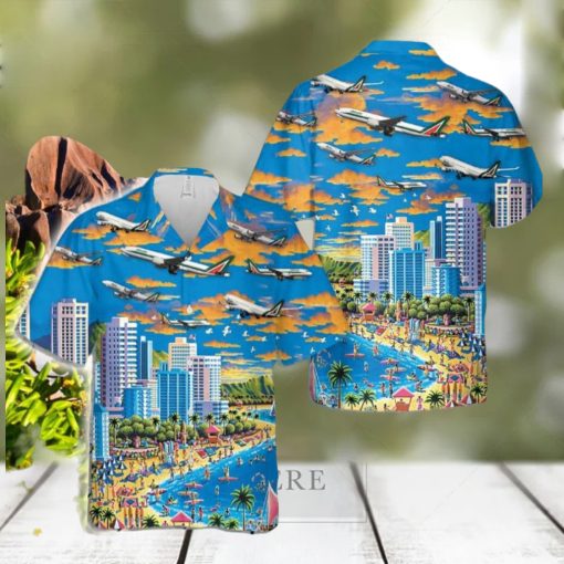 Alitalia DC 10 Hawaiian Shirt