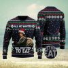 All He Wanted Was Something To Eat Quotes US Movie Ugly Christmas Sweater Gift For Men Women