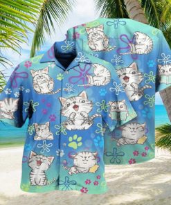 All I Need Is Love And A Lovely Cute Cat Hawaiian Shirt