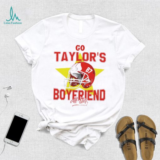 All Star Go Taylors Boyfriend Kansas City Chiefs T Shirt