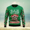 Merry Xmas Courage The Cowardly Dog Ugly Christmas Sweater 1