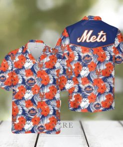 Aloha MLB New York Mets Hawaiian Shirt Hibiscus Flowers Beach Gift For Him