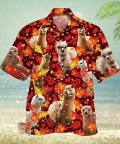 Alpaca Hawaiian Shirt