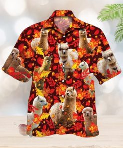 Alpaca Hawaiian Shirt