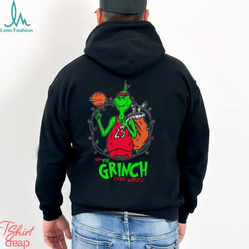 Alstyle How The Grinch Stole Ankles Basketball Christmas Gift T Shirt