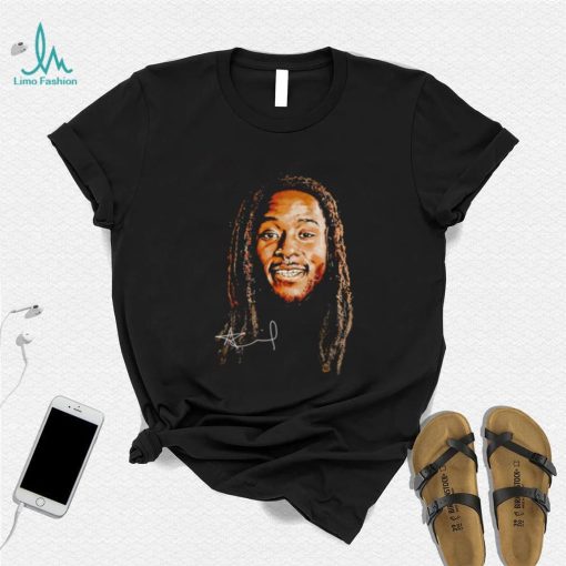 Alvin Kamara New Orleans Saints football player smile signature gift shirt