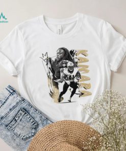 Alvin Kamara number 41 New Orleans Saints football player pose portrait shirt