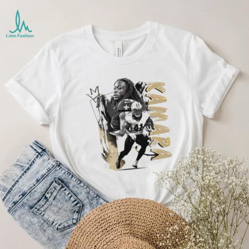 Alvin Kamara number 41 New Orleans Saints football player pose portrait shirt