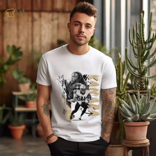 Alvin Kamara number 41 New Orleans Saints football player pose portrait shirt