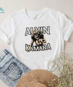 Alvin Kamara number 41 New Orleans Saints football player retro shirt