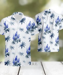 Amazing Blue Bonnet Hawaiian Shirt