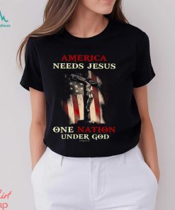 America Needs Jesus One Nation Under God Classic T Shirt