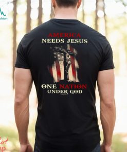 America Needs Jesus One Nation Under God Classic T Shirt