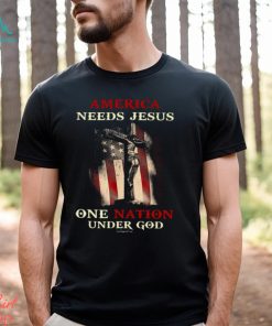 America Needs Jesus One Nation Under God Classic T Shirt